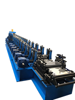 Nouvelle machine de profilage de poutrelles C/Z Geocharm avec PLC et composants de base à roulements, bobine d'acier bleu, 30 kW, 220V