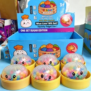 Nuevo Juguete Antiestrés de Burbujas Coloridas con Vaporizador, Bola de Masa Suave de TPR, Juguete Creativo y Divertido con Forma de Bollo, Regalos Originales - Product Image 2