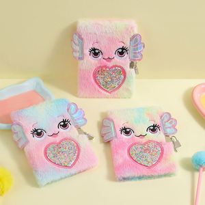Soft Fuzzy Writing and Drawing 160 Lined Pages Kids Journal Diary with Lock for Girls Ages 6-8 - Product Image 3