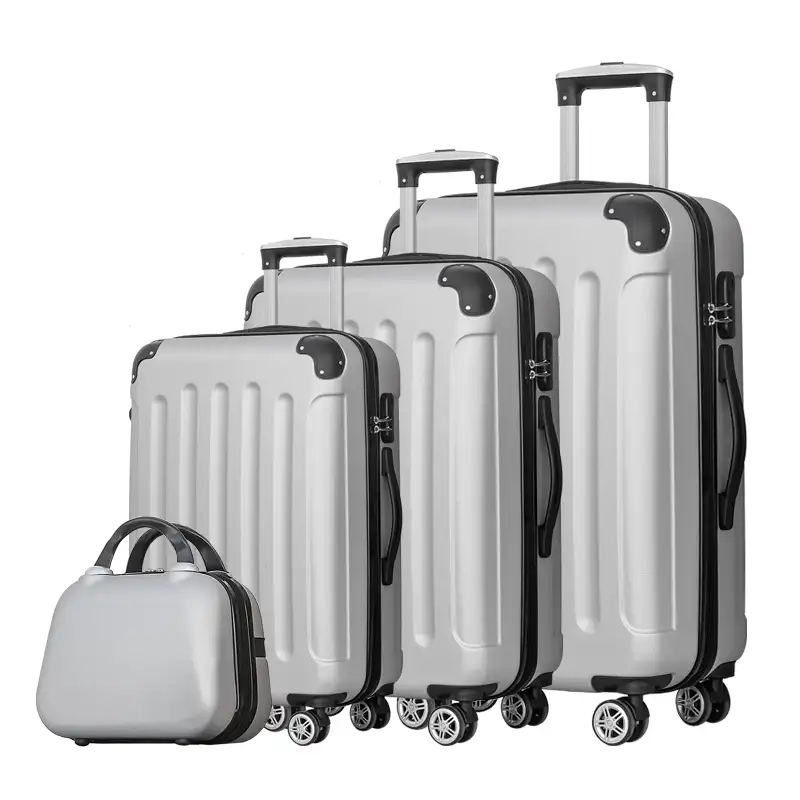 New trend trolley case luggage travel bags and hard suitcase ABS carry on luggage