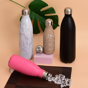 Chai Nước Sinh Thái Thân Thiện Với Đôi Tường Bán Buôn Chân Không Nước Giải Khát Cách Điện Chất Lượng Cao Nước Trái Cây Bằng Thép Không Gỉ Tùy Chỉnh Chai - Product Image 5