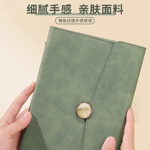 Cuaderno de Cuero A5 de Hojas Sueltas, Regalo de Oficina, Personalización, Estilo Minimalista - Product Image 3