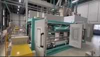 Machine d'emballage de poudre de farine entièrement automatique 25kg/50kg nouvelle condition avec composants PLC pour ligne d'emballage de type sac tissé