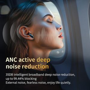 Auriculares TWS con Cancelación de Ruido, Pantalla Táctil Completa, Auriculares Inalámbricos para Juegos, Auriculares TWS ANC ENC - Product Image 2