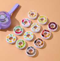 Bouteille d'eau Tritan personnalisée avec des capsules de saveur, boisson aromatisée, boisson secouée, boisson en plastique avec air