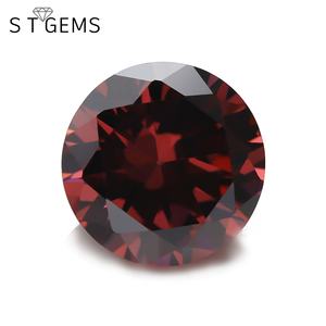 ルーズファクトリープライス3mmラウンドコーヒー<span class=keywords><strong>CZ</strong></span>ダイヤモンドキュービックジルコニアストーンジュエリー - Product Image 5