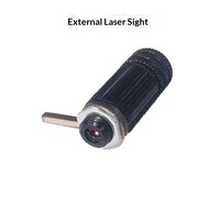 Lunette de visée laser infrarouge en acier inoxydable pour lance-pierre - Étanche pour la chasse et le tir