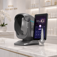 Analyseur de peau IA avec écran tactile 7 pouces, scanner facial, caméra 36MP, prise en charge multilingue, type de peau, utilisation domestique