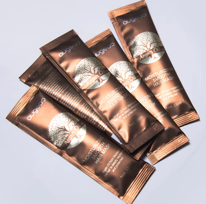 Mascarilla capilar de aceite de argán de alta calidad en sobre de 15 ml para reparar el cabello seco y dañado - Product Image 1