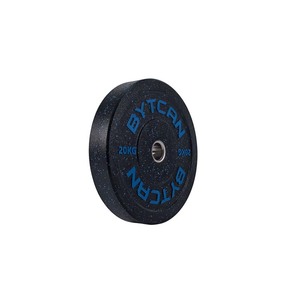 Plaques de musculation en acier et caoutchouc personnalisées avec logo, fourniture directe d'usine, poids de <span class=keywords><strong>gym</strong></span> durables pour l'entraînement de compétition, marque BYT - Product Image 3