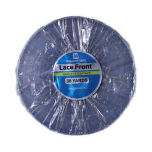 Vente en gros de ruban adhésif double face imperméable de haute qualité, bleu, 36 yards, pour extensions de cheveux, accessoires - Product Image 1