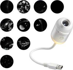 <span class=keywords><strong>Proyector</strong></span> de <span class=keywords><strong>Galaxias</strong></span> 2 en 1 con Luz Nocturna, <span class=keywords><strong>Proyector</strong></span> de Cielo Estrellado USB Portátil con Brillo Ajustable para Dormitorio - Product Image 5