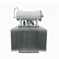Transformateur de distribution triphasé immergé dans l'huile 6000V à 400V, Dyn11, norme IEC, transformateur de puissance industriel