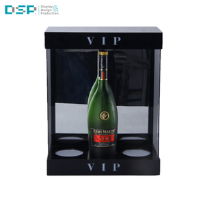 DSP Vietnam Factory Customized LOGO Wooden for Champagne Wine LED Bottle Presenter Glorifier Display <b>Beverage</b> <b>Serving</b> <b>Sets</b> - Product Image 3