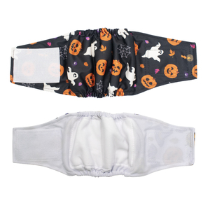 Couches absorbantes super performantes pour chiens mâles, couches lavables pour l'<span class=keywords><strong>incontinence</strong></span>, bandes ventrales pour Halloween, pour chiots et chiens adultes - Product Image 3