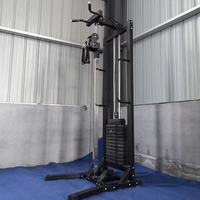 Qualité directe usine : Machine à câble à plateau de chargement pour entraînement croisé, tirage vertical, biceps, triceps et rameur