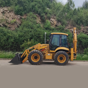 Nouveau chargeur bon marché diesel d'excavatrice <span class=keywords><strong>de</strong></span> pelle rétro à vendre avec le marteau <span class=keywords><strong>de</strong></span> briseur - Product Image 1