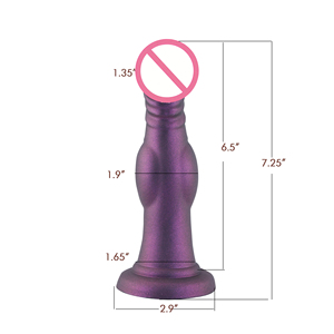 Wholesale Realistic Special Dog Knot Dildo Monster Fantasy Giant Anal <strong>Plug</strong> Couple Adult Sex Toys - Product Image 6
