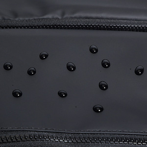 Cross-border Leather Film Solid Color <b>Computer</b> Bag Casual Simple Multi-layer Pocket Large Capacity <b>Backpack</b> 15.6 Inch Notebook - Product Image 3