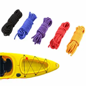 3Mm Kabel Shock Elastis Tie Down PP Straps Kabel Kayak Stretch String Rope Marine Grade Shock Cord Bungee 1/8 Inch Shock Cords