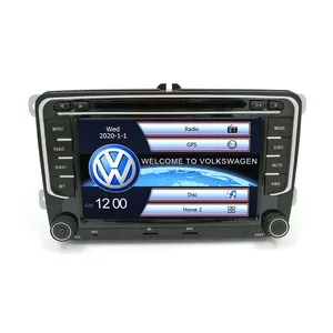 Evrensel araç DVD oynatıcı GPS oyuncu VW Bora için 7 inç 2 Din Volkswagen Passat Golf Polo otomatik Stereo radyo Wince 6.0 DVD GPS Windows