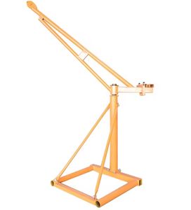 Chine usine 1000kg équipement de Construction Mini grue poste palan singe extérieur élévateur 360 degrés rotation grue - Product Image 2