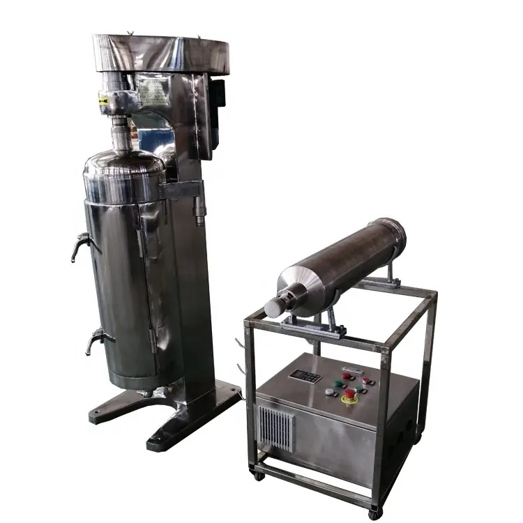 Máquina de separação de centrífugo, gq105 tubular resíduos óleo