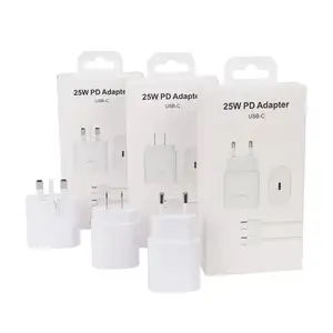 6 Fuß USB C Wandladegerät 25 W Stecker Superladevorrichtung Typ C Kabel Reisen Schnellladegerät Adapter für Samsung Galaxy S24 S23 Telefonladegerät