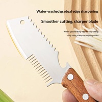 Pisau Stainless Steel Manual, Pemotong Cepat Buah Sayuran Bawang, Parutan Multifungsi untuk Hotel, Peralatan Dapur Model