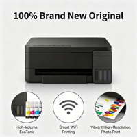 Imprimante jet d'encre couleur sans fil L3358 neuve, tout-en-un, avec réservoir d'encre ECO, pour la maison et le bureau, copieur, scanner, système de réservoir d'encre