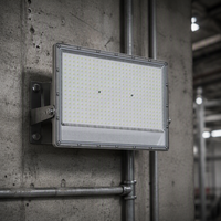 Projecteur LED étanche IP65 pour extérieur avec télécommande et capteur de détection