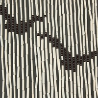 Rideau de porte en bambou artisanal traditionnel avec motif d'hirondelle