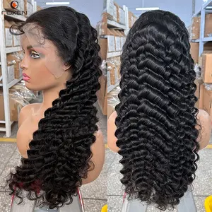 Fuxin Glueless Lace Front Wigs With Baby Hair Raw Vietnamese Hair Hd Lace Frontal Wig Vendor Human Hair Wigs For Black Women