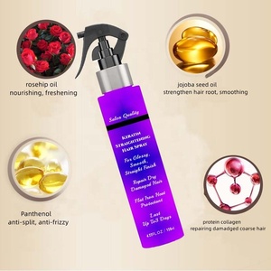 <span class=keywords><strong>Spray</strong></span> capillaire anti-frisottis, protection thermique <span class=keywords><strong>pour</strong></span> <span class=keywords><strong>fer</strong></span> à <span class=keywords><strong>lisser</strong></span>, <span class=keywords><strong>spray</strong></span> capillaire à la kératine et aux protéines, parfum <span class=keywords><strong>pour</strong></span> <span class=keywords><strong>cheveux</strong></span>, brume légère lissante - Product Image 2