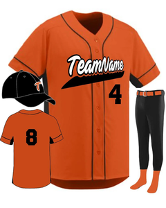 Tontons Factory Custom Design Team Player Softball <b>Baseball</b> Uniform Jerseys Pants Full Sets 100% Polyester Plus Size Breathable - Product Image 4