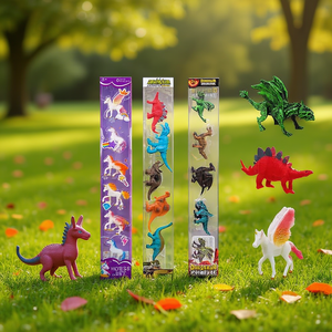 Ensemble de jouets animaux variés, dinosaures et licornes, 69 cm, pour le plaisir des enfants - Product Image 3