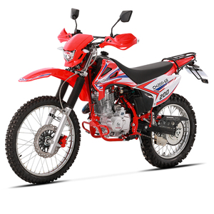 Motocicleta Todoterreno Personalizada al por Mayor de Fábrica Changhua, Motocross Roja de <span class=keywords><strong>125cc</strong></span> 150cc, Motocicleta Resistente para Adultos - Product Image 1