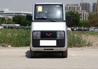Prix d'usine Wuling E10 3.68K Mini fourgonnette utilitaire électrique, véhicule de livraison urbaine homologué pour plaque verte