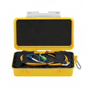 Bobine d'initiation à fibre optique monomode SM SC/APC-LC/UPC 2 km, câble de lancement OTDR, boîte de lancement de fibre - Product Image 1