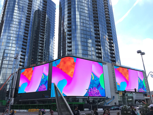 จอแสดงผล LED กลางแจ้งกันน้ำ IP65, จอวิดีโอ LED ความละเอียดสูง ติดตั้งง่ายสำหรับโฆษณาเชิงพาณิชย์ในพลาซ่า - Product Image 5
