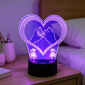 LED Night Light Muslim Allah 16 Colors 3D Illusion Night Lamp Islam Muhammad Modern <b>Table</b> Lamps Visual Acrylic Decorative - Product Image 5