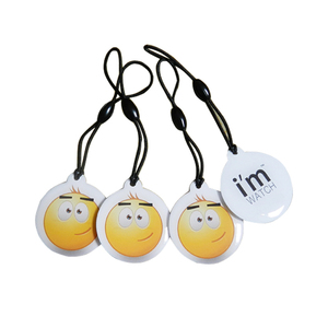 Không thấm nước <span class=keywords><strong>Epoxy</strong></span> PVC cứng động vật <span class=keywords><strong>NFC</strong></span> RFID Tag Vòng cổ cho khách sạn thanh toán Mini tag - Product Image 2