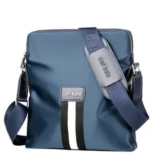 Carlkate men's bag shoulder casual nylon cloth bag fashion Oxford Korean messenger bag for men