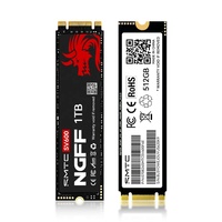 قرص صلب SSD بسعة 1 تيرابايت من نوع NGFF M.2 مع سرعة قراءة وكتابة مستقرة، تخزين داخلي عالي الأداء للاستخدام اليومي في المكتب والترفيه المنزلي
