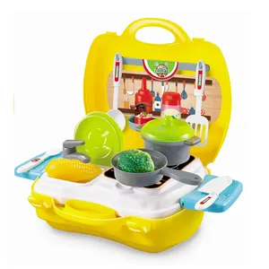 Petit Chef jeu de rôle cuisine ensemble de jeu jouet enfants cuisson des aliments Mini cuisine jouets véritable ensemble de cuisine pour les enfants