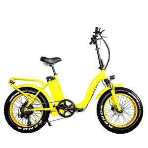 Bicicleta Eléctrica Plegable con Neumáticos Anchos, 45 MPH, 48V 1000W 13AH 20 X4.0, Tipo Step-Thru, Disponible para Envío Inmediato, Económica - Product Image 6