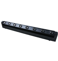 Projecteur de lumière à tête Mobile, éclairage DMX512 de scène LED 8x12W couleur RGBW