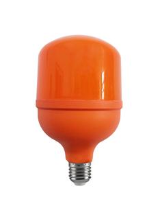 หลอดไฟ LED T 15W ฐาน E27ตัวพลาสติก AC165-265V แหล่งกำเนิดแสง SMD 6000K CRI90แสงกลางวัน950ลูเมนสีส้มที่อยู่อาศัย - Product Image 5