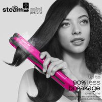 Lisseur de cheveux professionnel en titane pour usage en salon, technologie ionique, affichage de la température LED, électrique, USB, pour la maison et l'hôtel