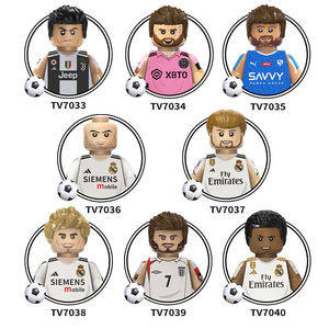 Star del calcio di vendita calda <span class=keywords><strong>Action</strong></span> <span class=keywords><strong>Figure</strong></span> giocattolo blocchi di costruzione del giocatore di calcio Mini <span class=keywords><strong>Figure</strong></span> - Product Image 4